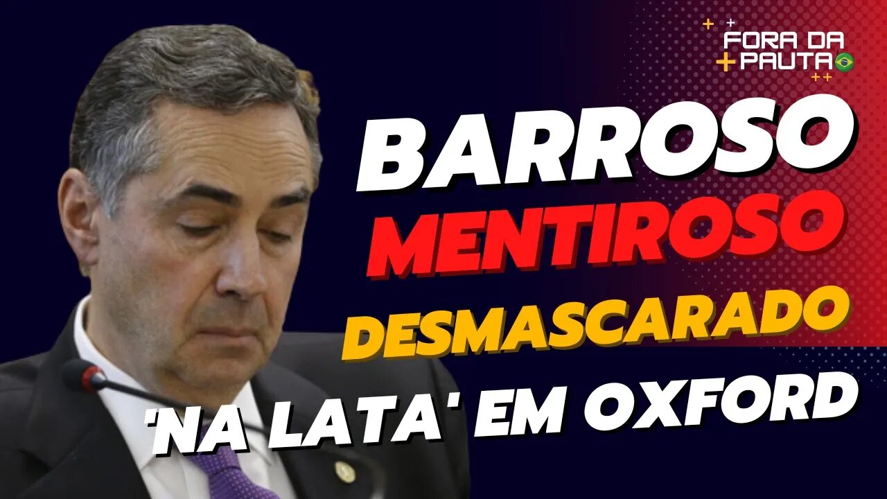 Barroso DESMENTIDO “NA LATA” por brasileiros em Oxford!