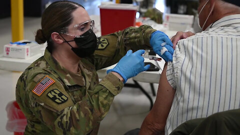 AZ National Guard Soldiers administer COVID-19 vaccines in Gila County