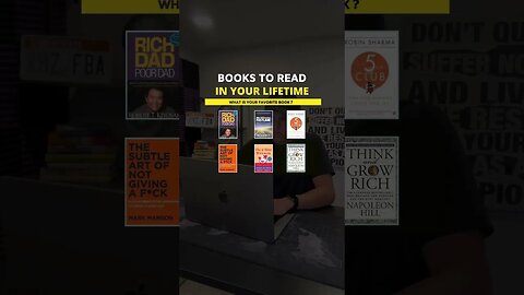 6 Books to read in your lifetime