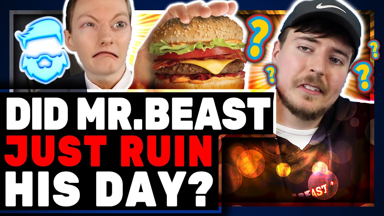 ReviewBrah Vs MrBeast! The Mr Beast Burger Meats It's Match!