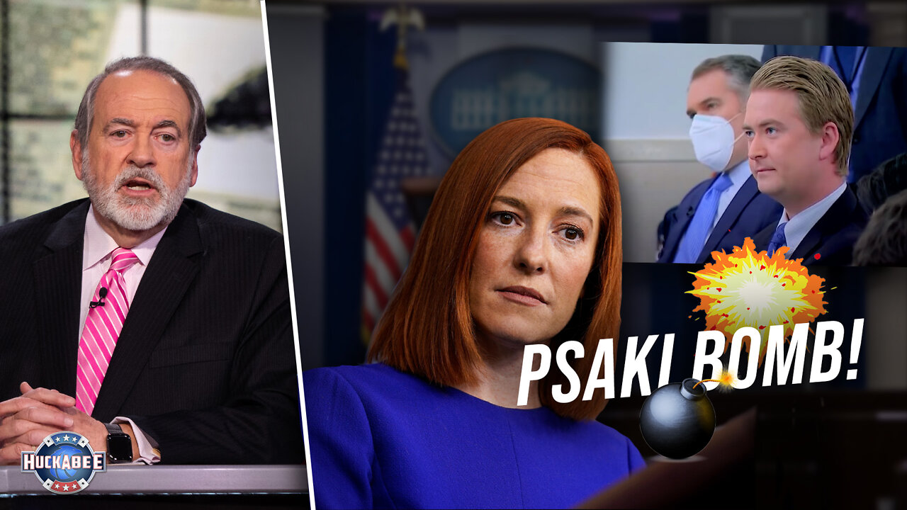 Peter Doocy Drops UNACCEPTABLE Question, Jen Psaki Drops MASSIVE Bomb on Him | LwM Clip | Huckabee