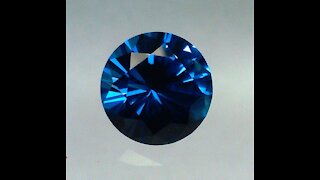 YAG Tanzanite Imitation Round Brilliant