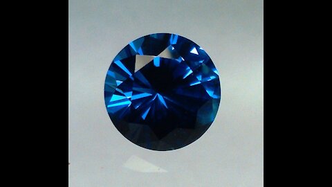 YAG Tanzanite Imitation Round Brilliant