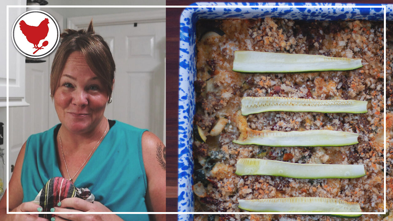 ZUCCHINI FOR SUPPER! Great Italian Zucchini Casserole Recipe