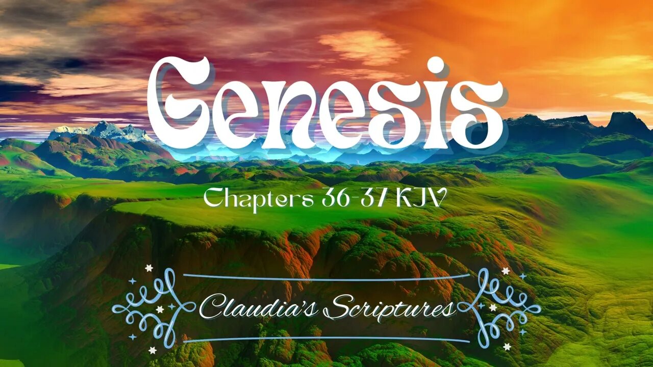 The Bible Series Bible Book Genesis Chapters 36-37 Audio