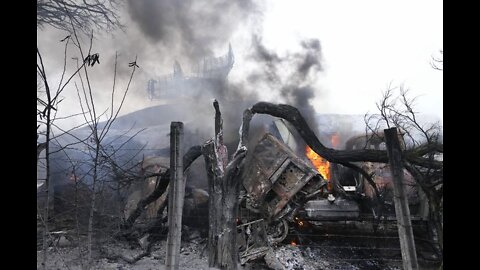 Footage of Russian Invasion Forces Attacking Ukrainian Cities In Civilian Populated Zones.