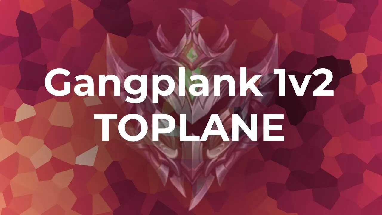 Gangplank 1v2s Tryndamere and Warwick in Low Diamond elo.