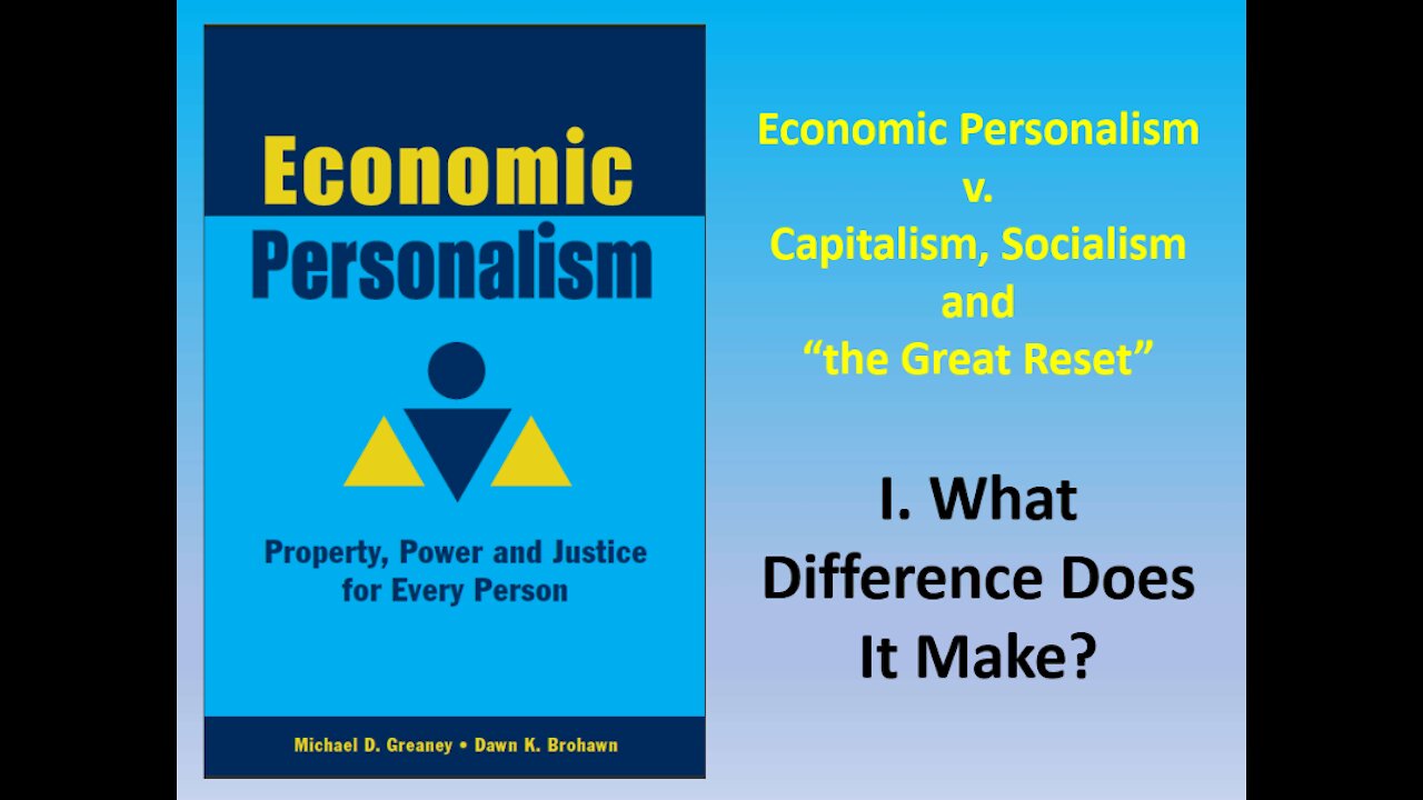 Resistance Podcast 148: Economic Personalism vs the Great Reset w/ Michael Greaney & Dawn Brohawn