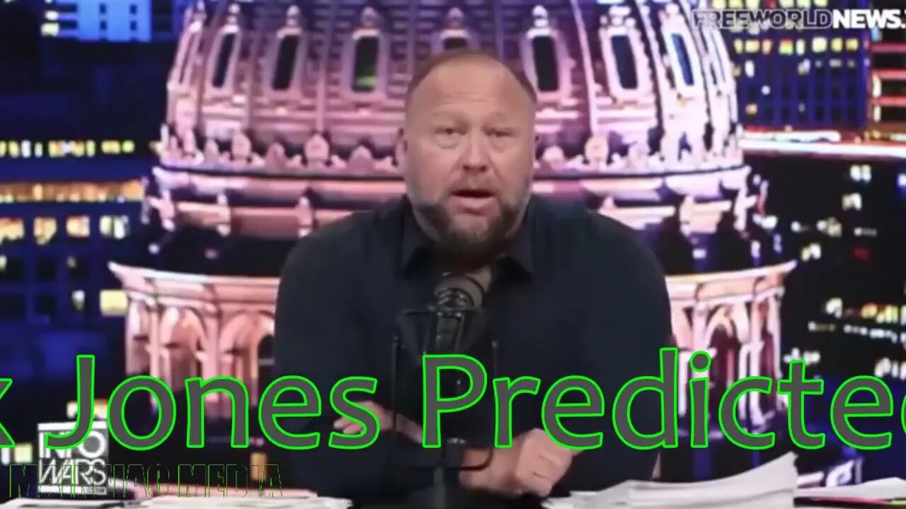 Alex Jones Predicts War In February 2022 GETS IT RIGHT AGAIN!