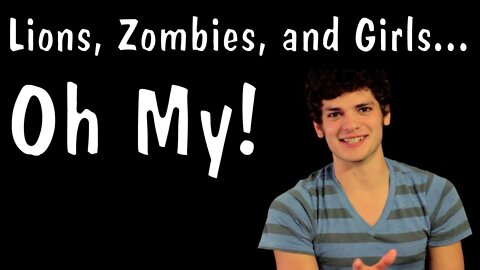 Messy Mondays: Lions and Zombies and Girls, Oh My!