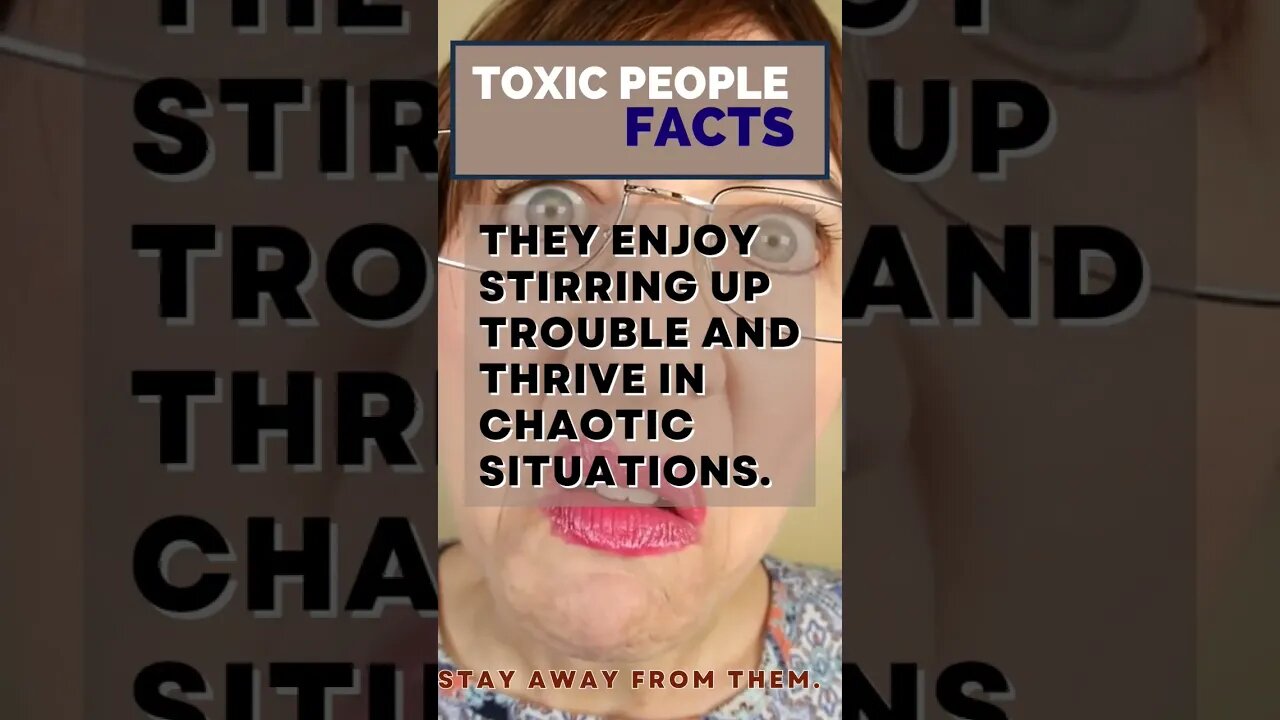 Toxic People Facts: Creating Drama #facts #youtubeshorts #drama