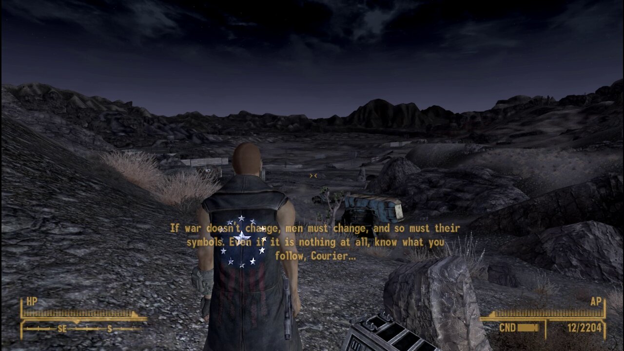 Fallout New Vegas Lonesome Road ending