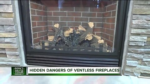 Woman says her ventless gas fireplace put her at risk for carbon monoxide poisoning