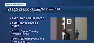 Uber joins ‘Back to Life’ COVID-19 vaccine awareness campaign to help Clark County residents