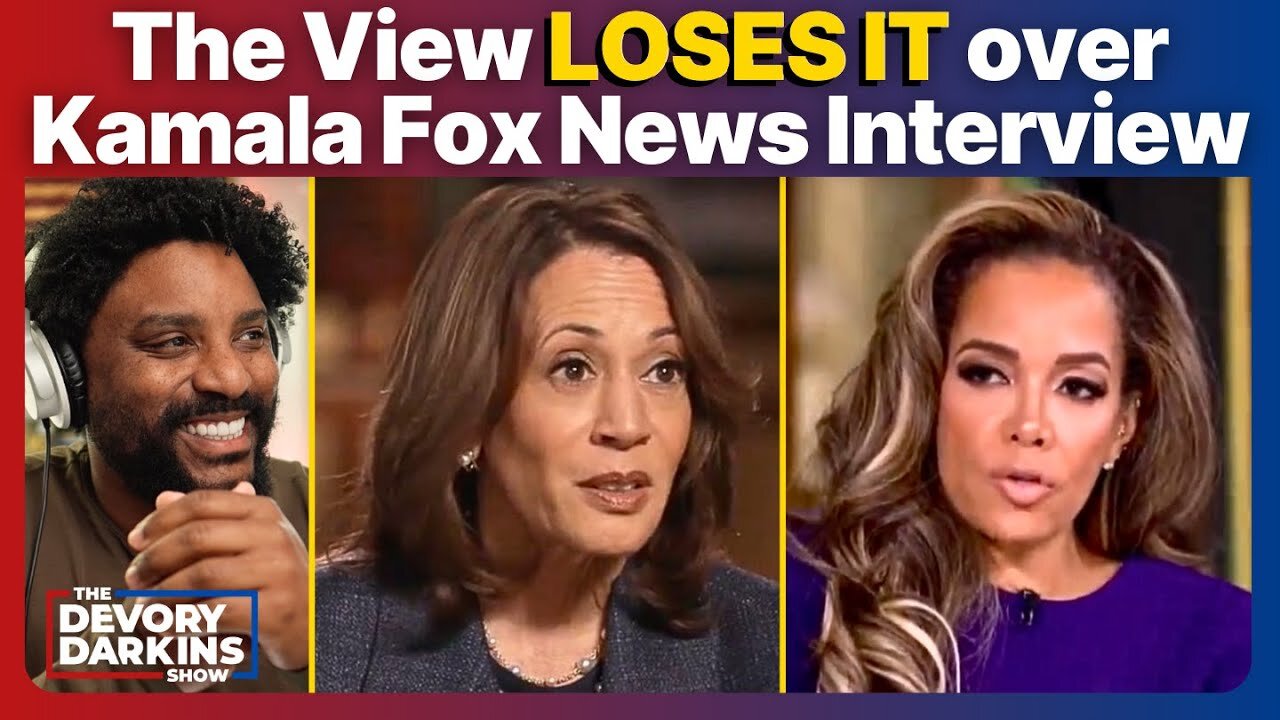 The View LOSES IT over Kamala's FOX NEWS Interview