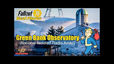 Fallout 76 Real Places: Green Bank Observatory