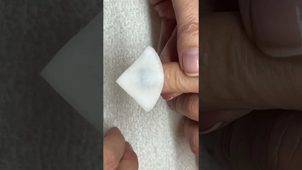 How to remove dark pigmented nail polish! #naturalnails #dazzledry