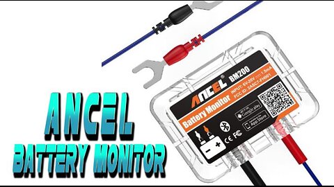 The Ancel BM200 Battery Monitor