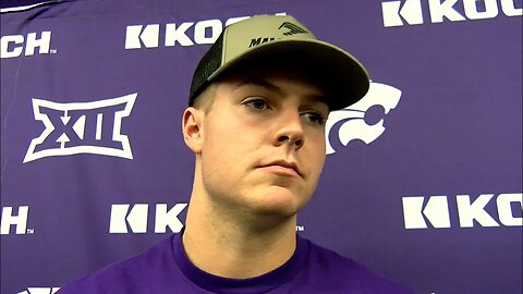 Kansas State Football | Will Howard Interview | September 5, 2023