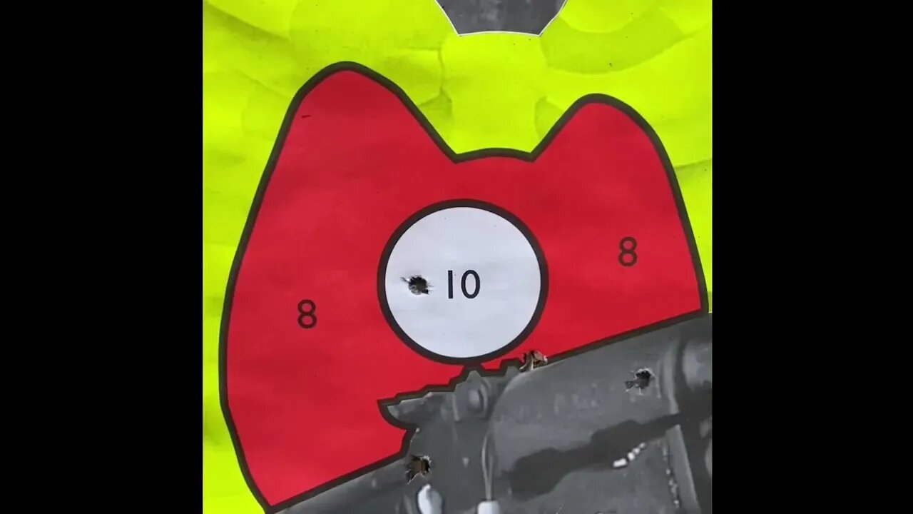 First Shots in my Home This Year (bad grouping, but still in the combat stopping zone👍🏻)