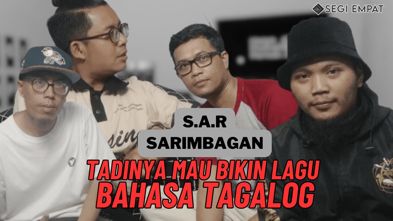 KATA SAR SARIMBAGAN TADINYA MAU BUAT LAGU BAHASA TAGALOG, TAPI BINGUNG. .