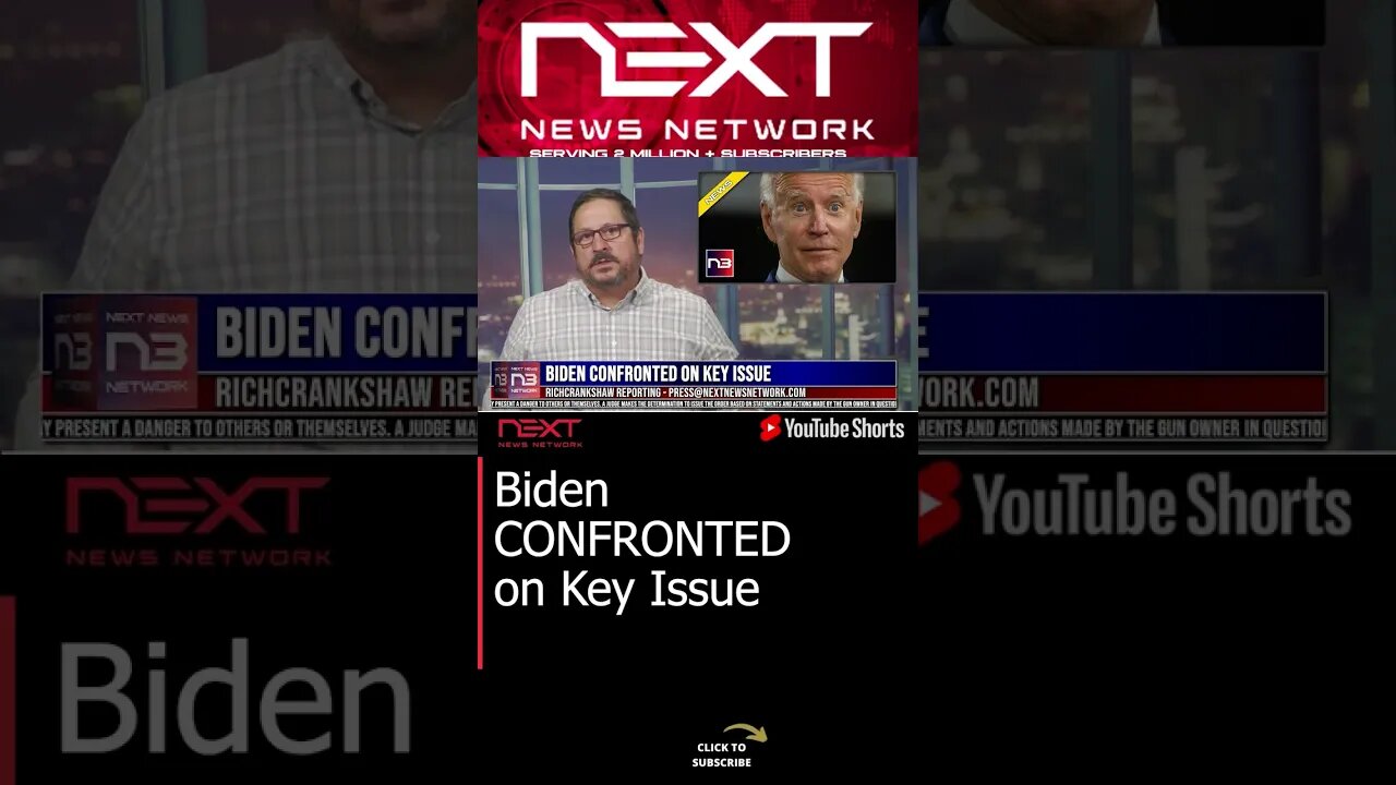 Biden CONFRONTED on Key Issue #shorts