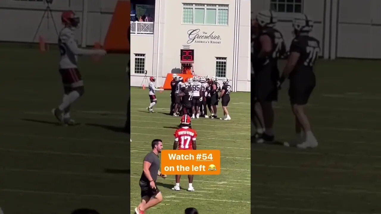 Cleveland Browns training camp fight 2023