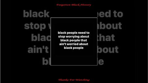 Read Carefully | Forgotten Black History