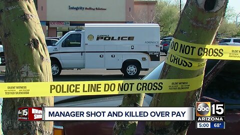 Police say pay issue led to fatal shooting at Glendale company