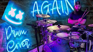 Marshmello | Again | Drum Cover Adam Cross