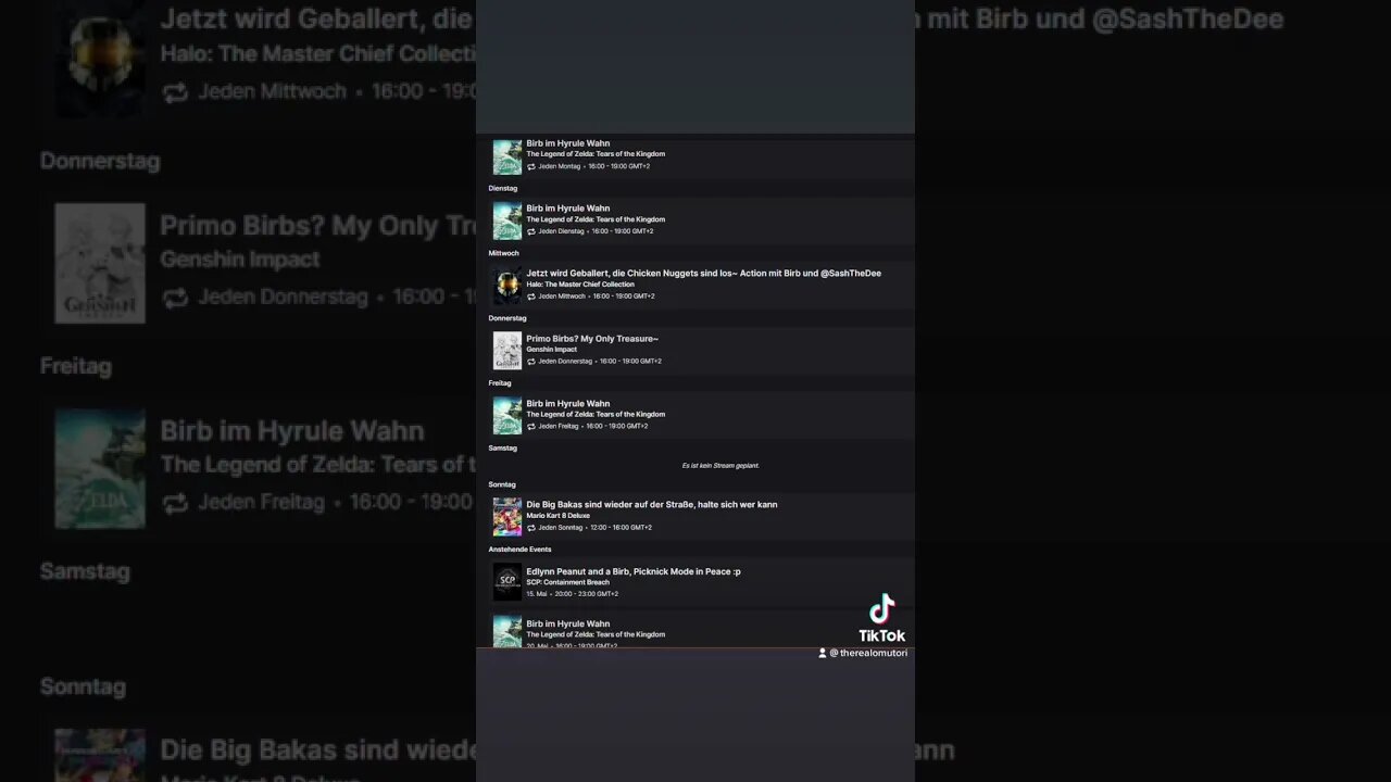 #stream #twitch #twitchDE #youtube #tiktok #games #halo #scp #zelda #tearsofthekingdom #totk