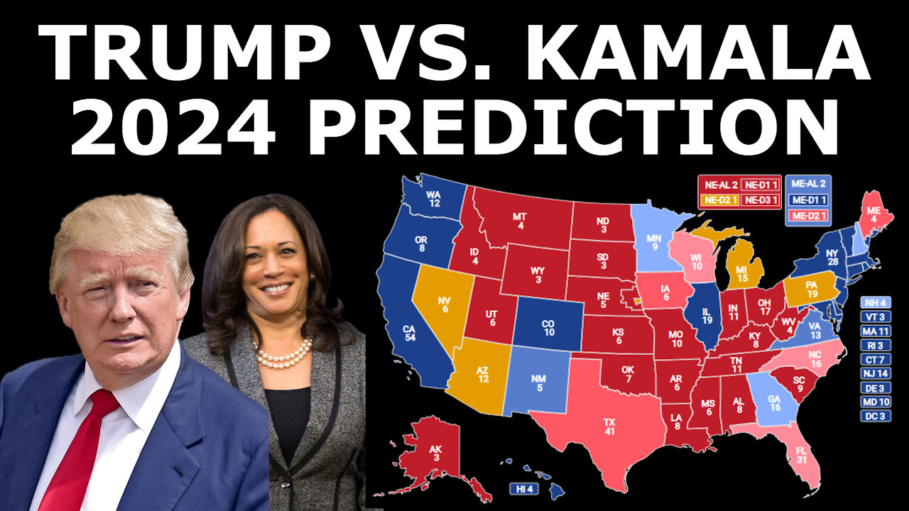 TRUMP vs. KAMALA! - 2024 Presidential Election Prediction (May 2021)