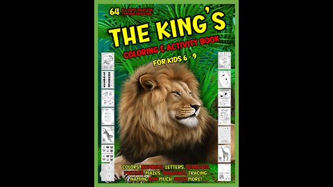BEAUTIFUL, QUALITY COLORING & ACTIVITY BOOK FOR KIDS 6 TO 9 