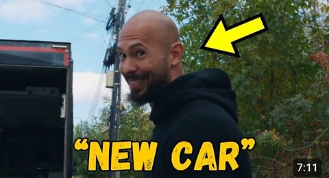 Andrew Tate Buys INSANE Batmobile (New)