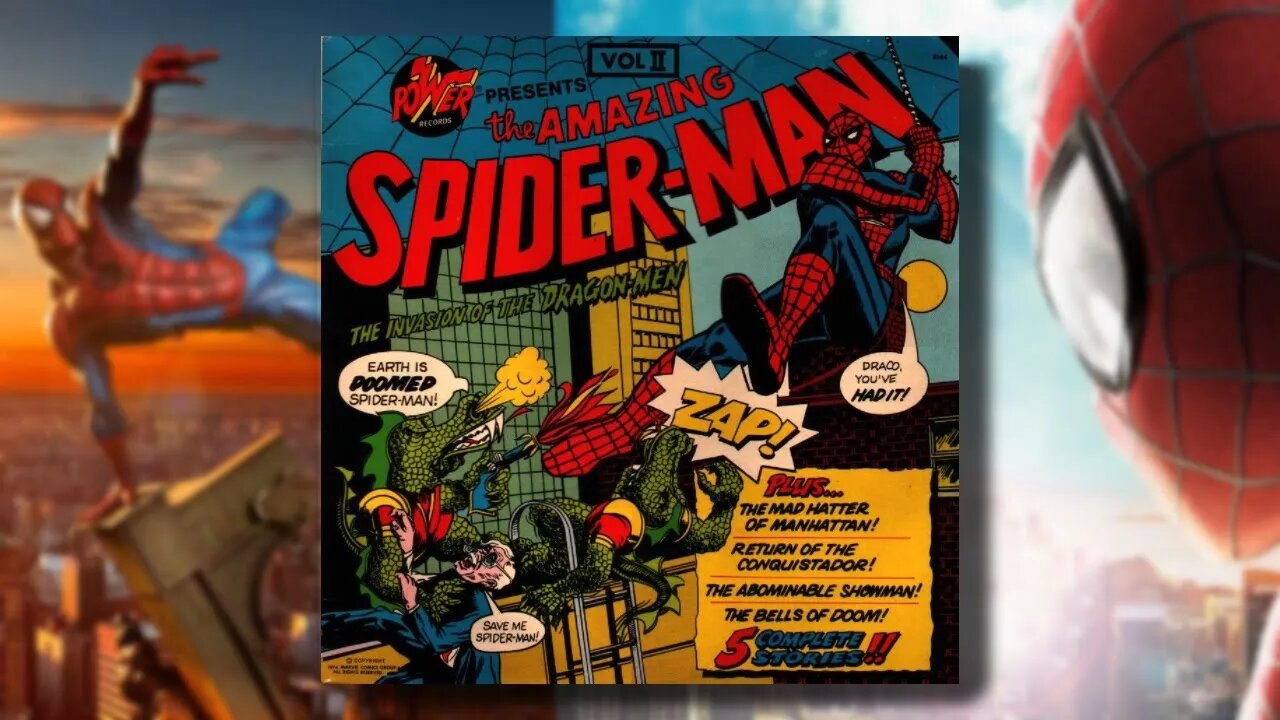 Power Records Spider Man Collection