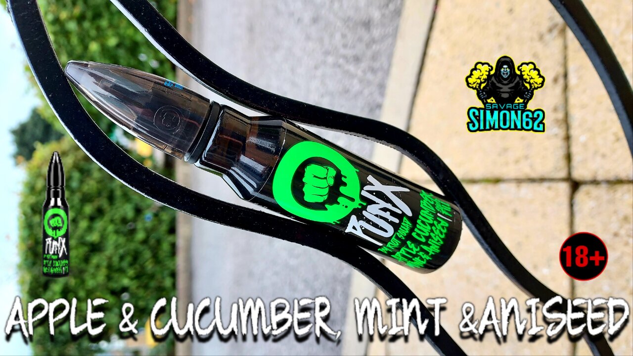 PUNX / APPLE, CUCUMBER, MINT & ANISEED E-LIQUID REVIEW 🔞 #riotsquad #bigdvapes #ukeliquid