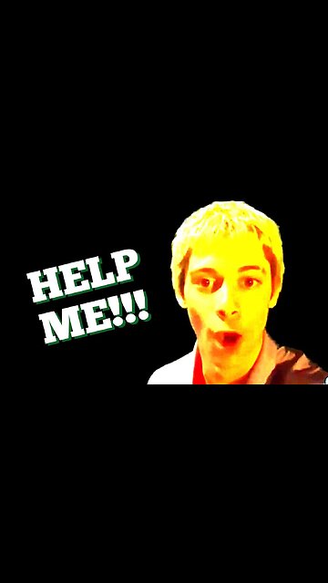 SOMEBODY HELP HIM!!!