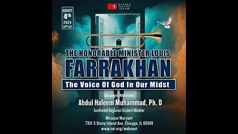 FARRAKHAN- The Voice Of God In Our Mist