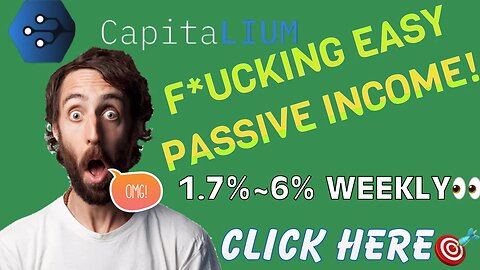 CAPITALIUM | NEW PLATFORM! EARN 1.7% -6% WEEKLY. NEW UPDATE! #artificialintelligence #defi #crypto