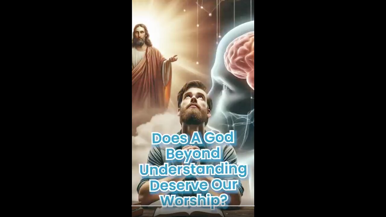 🤯 Does A God Beyond Understanding Deserve Our Worship 🙌 #worship #god #faith #jesus #shorts