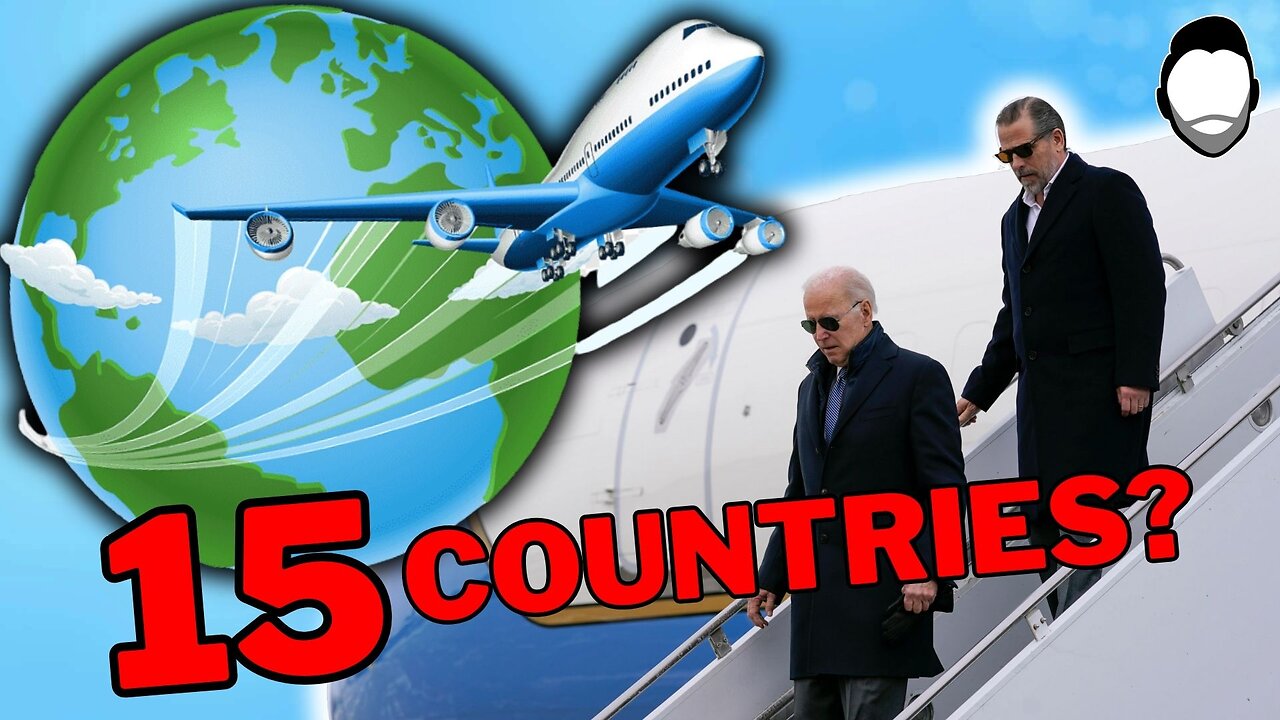 Hunter Flew with VP Joe Biden to 15 Countries to Sell "The Brand"