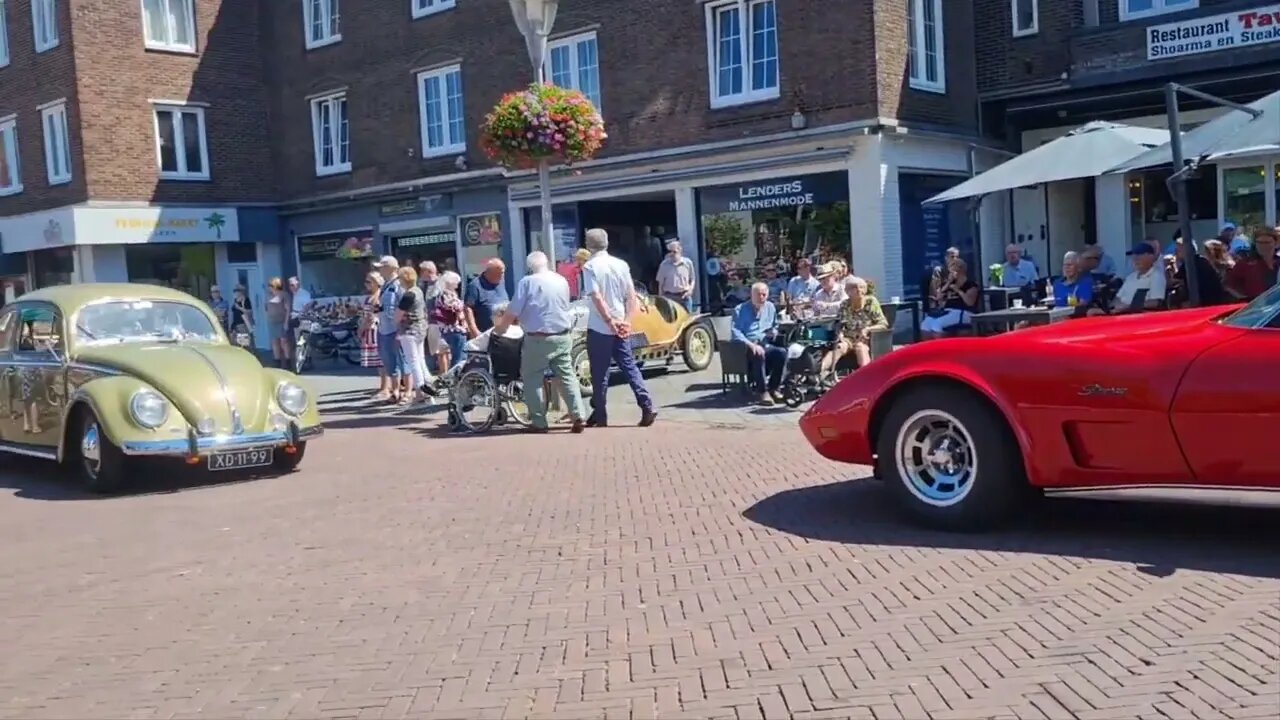 CORVETTE Stingray. Oldtimertreffen Geleen 8.2022