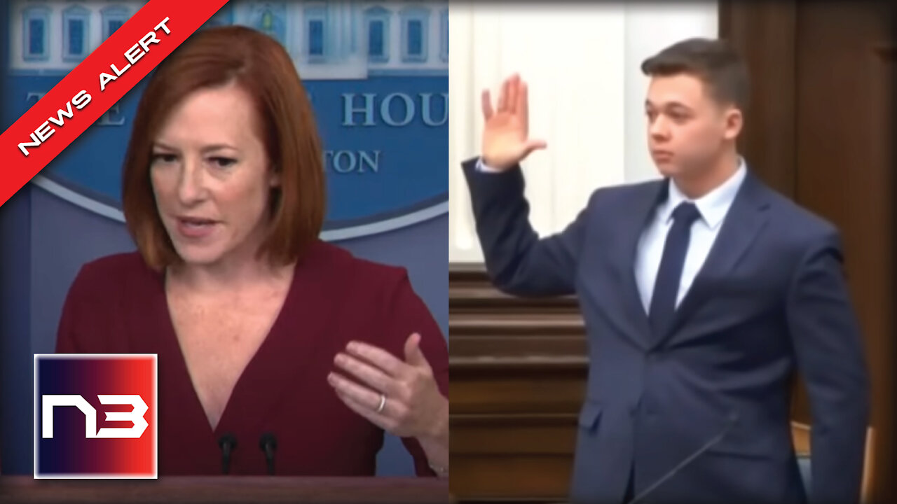 Psaki Confronted With One Question About Rittenhouse Trial And Biden’s Involvement In Smearing Him