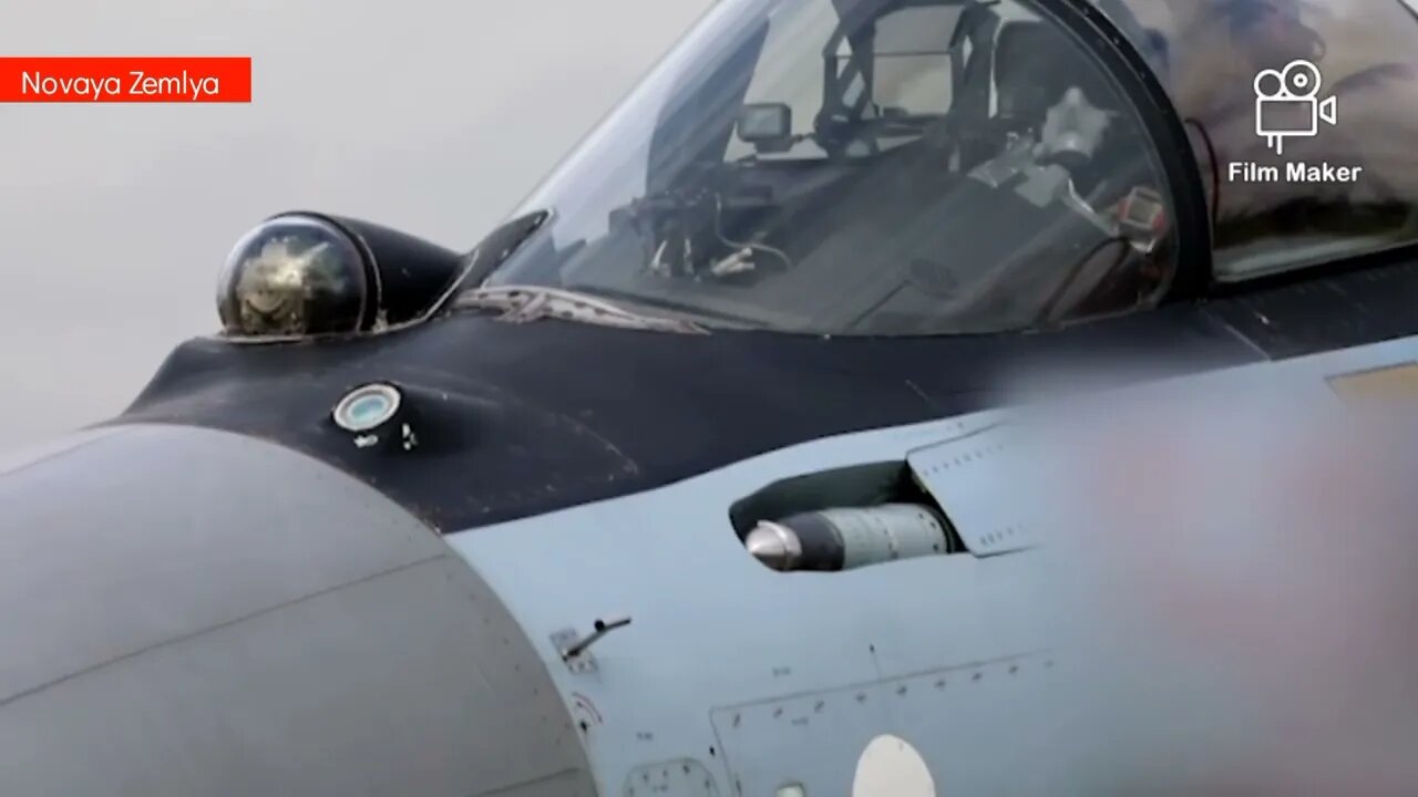 Russian Su-35S firing missiles on Ukrainian aircrafts