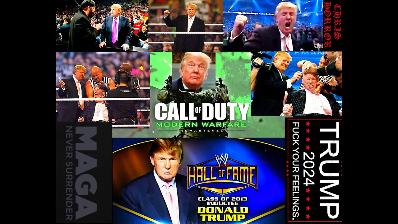 Call Of Duty : TRUMP @ Madison Square Garden 👱🏻🇺🇸🗽🇺🇸🗽🇺🇸🪖🎖🗽💚💵💵💵💵❤️🤍💙 (on PS5🎮)