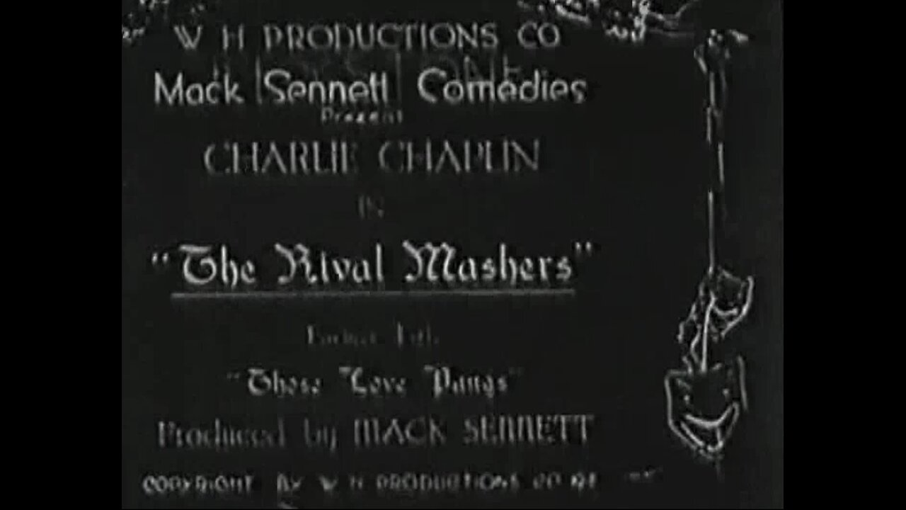 Charlie Chaplin - The Rival Mashers (1914)