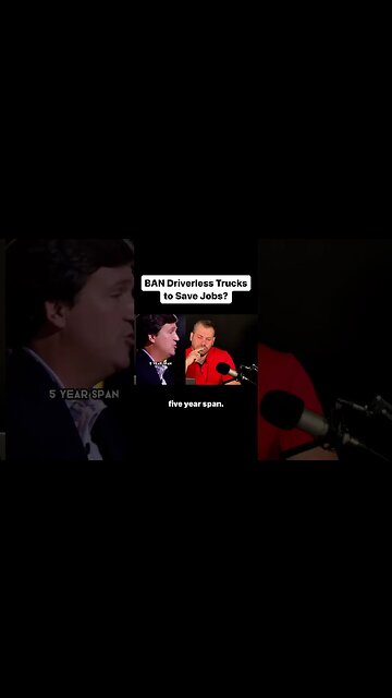 Should we Ban driverless Trucks to save jobs? #shorts