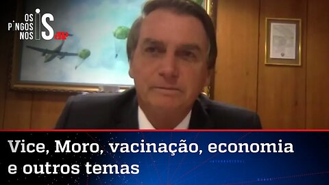 EXCLUSIVO: Entrevista de Jair Bolsonaro em Os Pingos nos Is