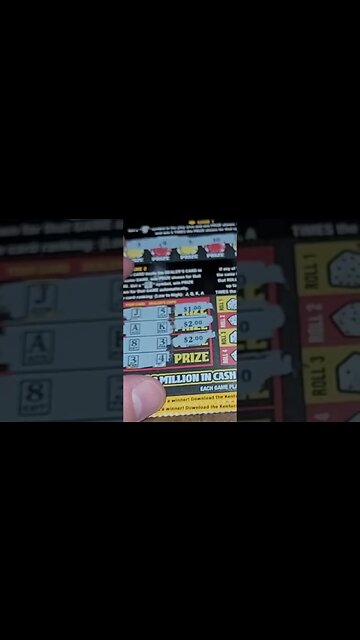 Vegas Lottery Tickets! #shorts #lottery