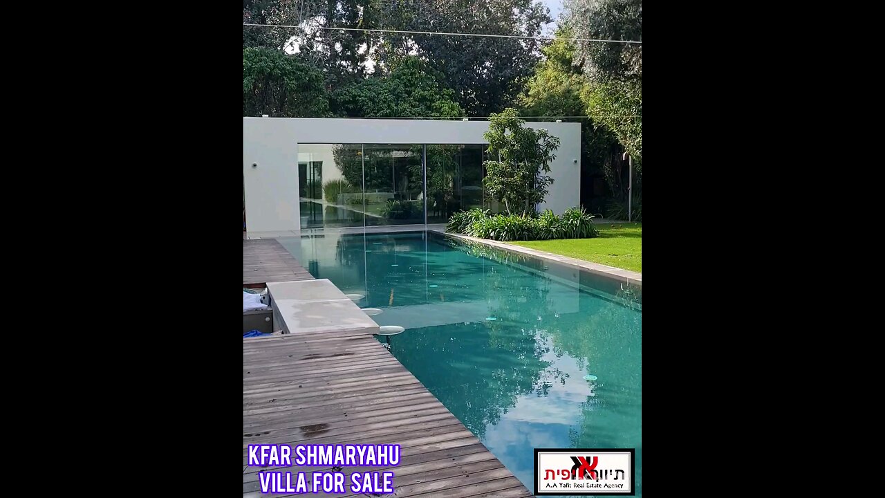 high class house for sale in Kfar Shmaryahu